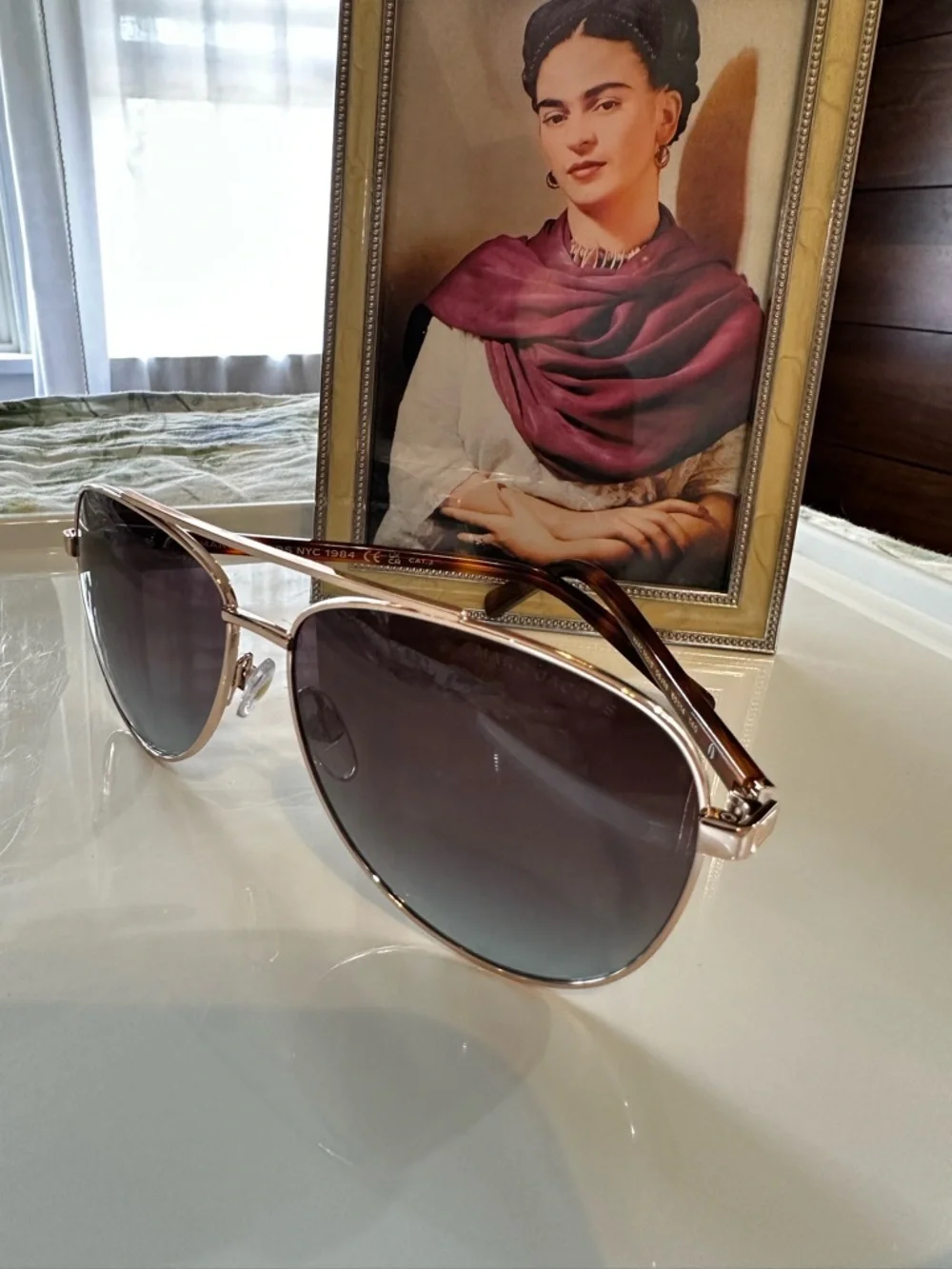 Marc Jacobs MARC 760/S Gold Aviator Sunglasses